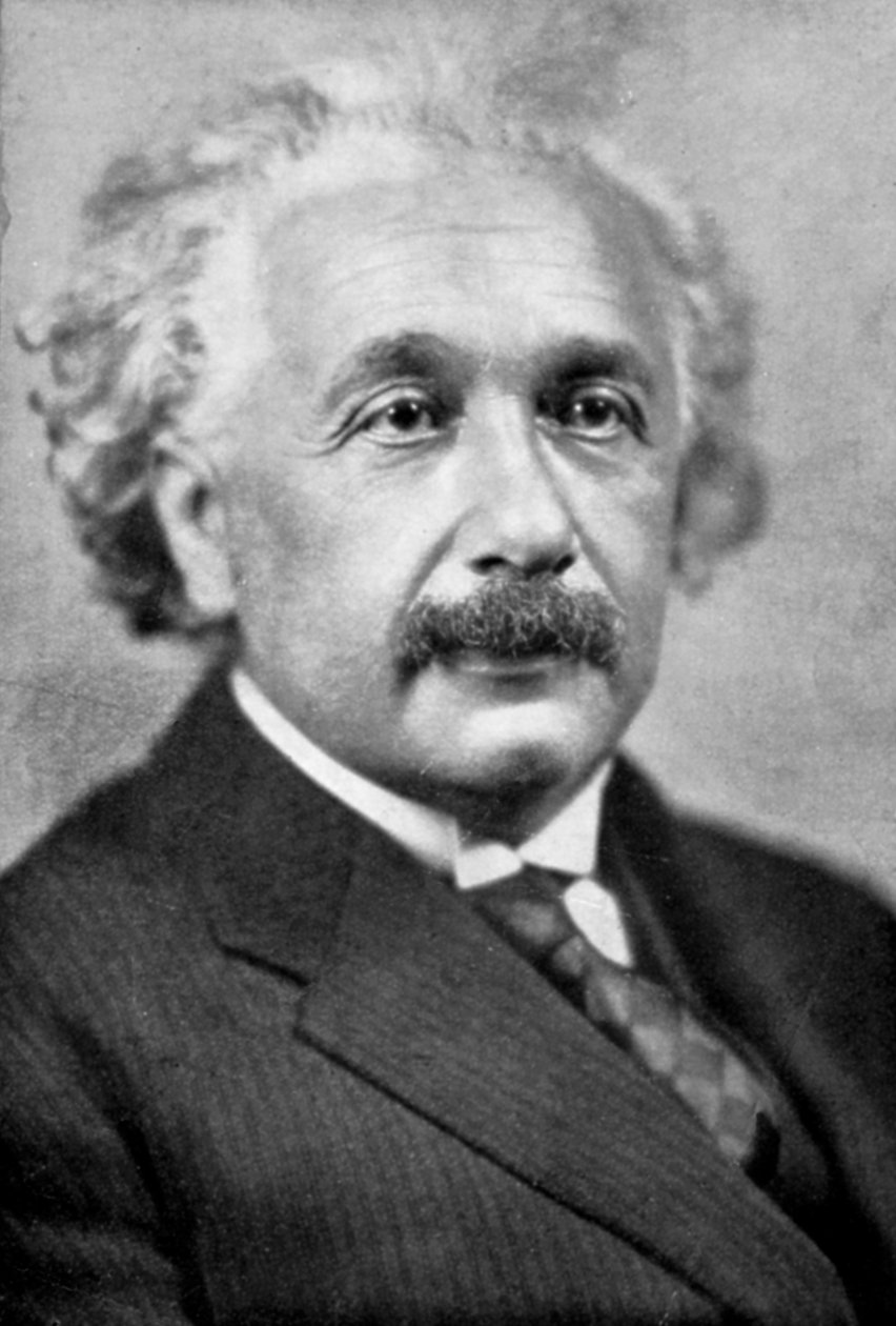 Albert Einstein, tysk-schweizisk matematiker og teoretisk fysiker, c1930