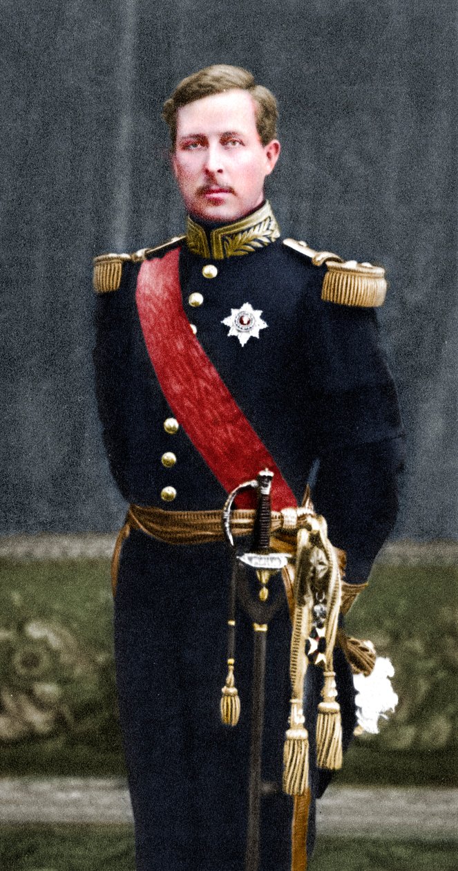 Albert I 1875-1934, konge af belgierne fra 1909, i militæruniform af Unbekannt