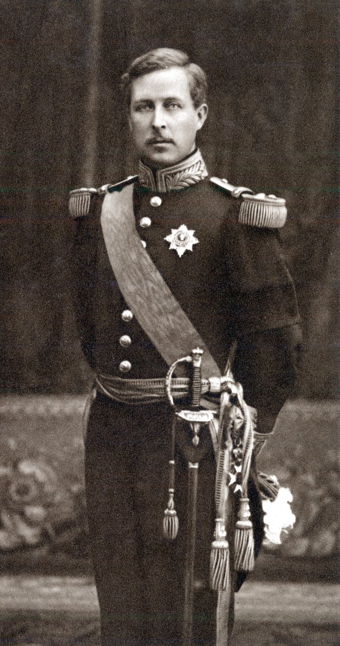 Albert I 1875-1934, konge af belgierne fra 1909, i militæruniform af Unbekannt