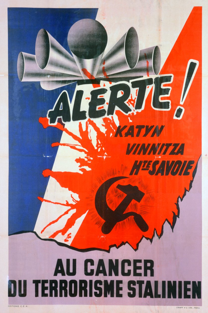 Alert!, for Stalinistisk Terrorismes Kræft, c1940-1953 af Unbekannt