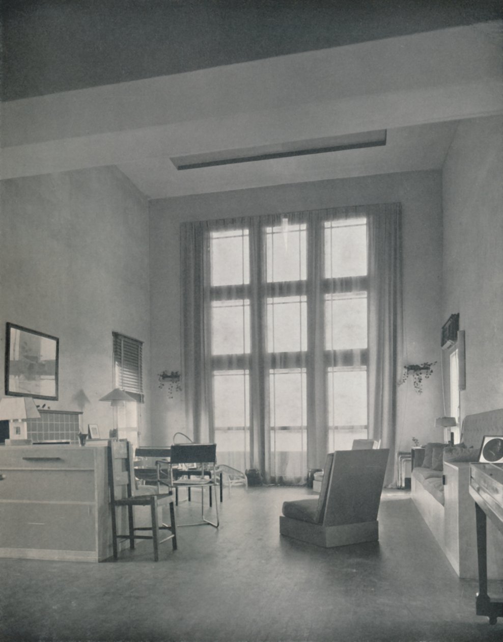 Alexander B. Trowbridge - Interiør af sommerhuset bygget til Mr. L. Corrin Strong, 1933 af Unbekannt