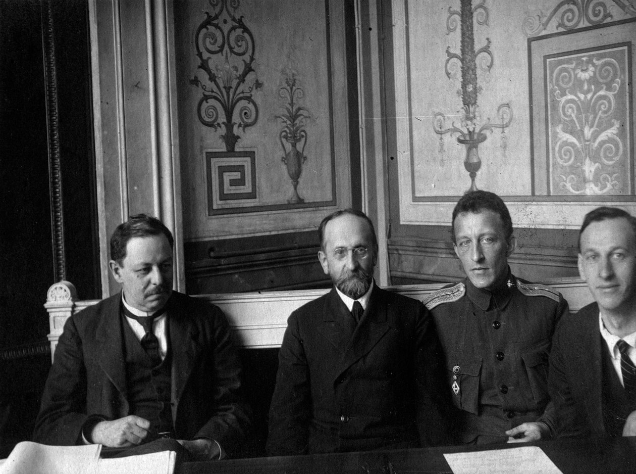 Alexander Blok, russisk digter, c1917-1921 af Unbekannt