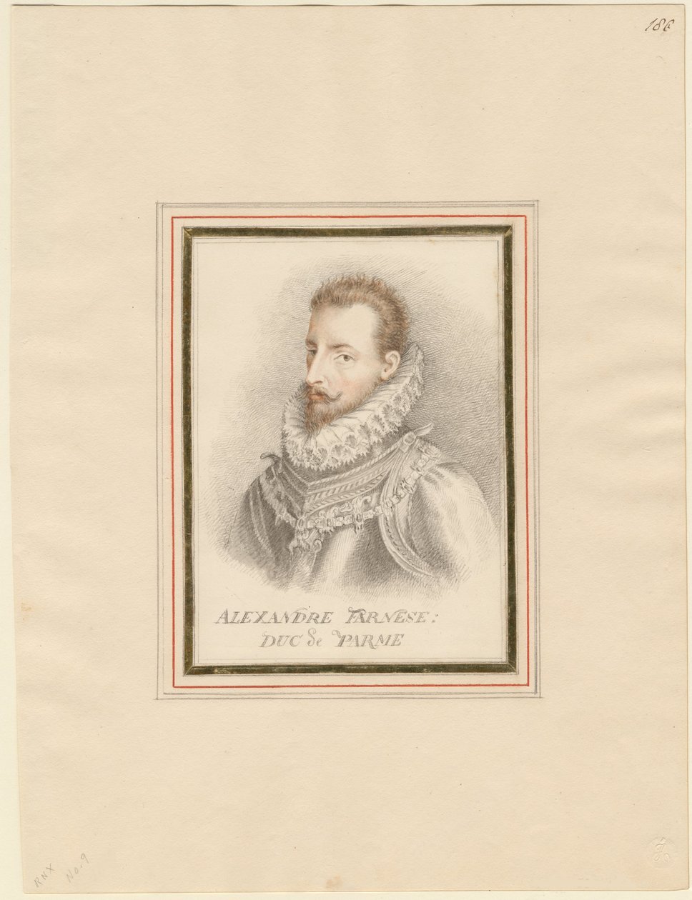 Alexander Farnese 15451592, hertug af Parma af Unbekannt