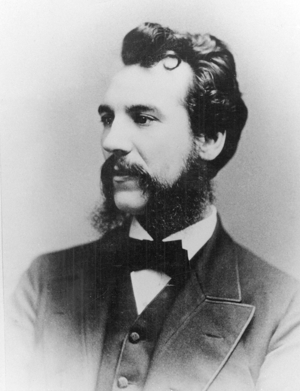 Alexander Graham Bell 1847-1922, skotskfødt amerikansk opfinder af Unbekannt