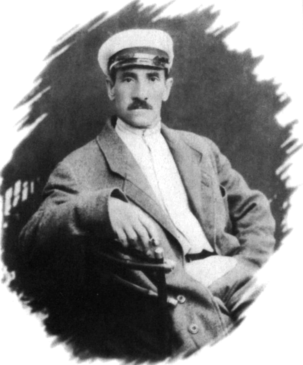 Alexander Grin, russisk forfatter, Sevastopol, Krim, USSR, 1923 af Unbekannt