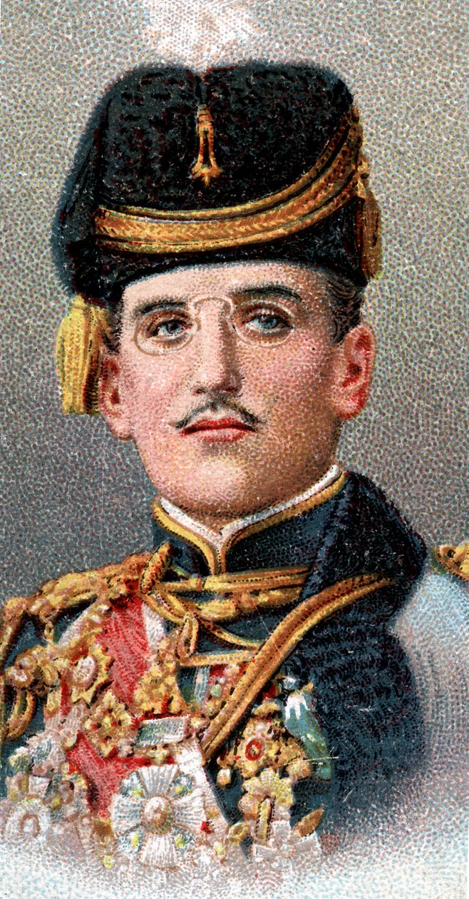 Alexander I 1888-1934, konge af serberne, kroaterne og slovenerne, 1917 af Unbekannt