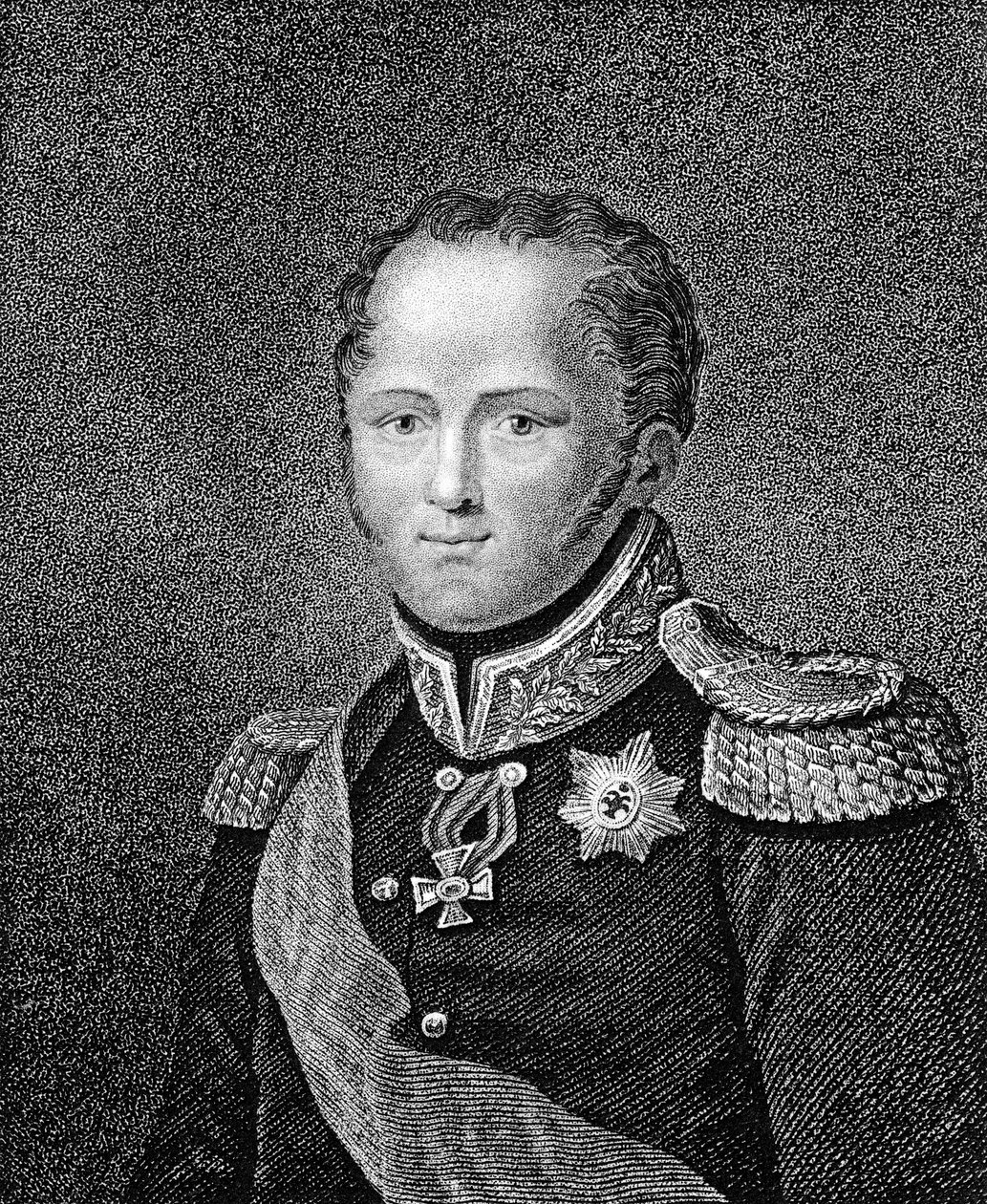 Alexander I, Tsar of Russia, 1817 af Unbekannt