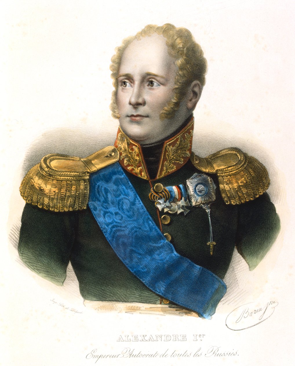 Alexander I, Ruslands zar, c1801-1825 af Unbekannt