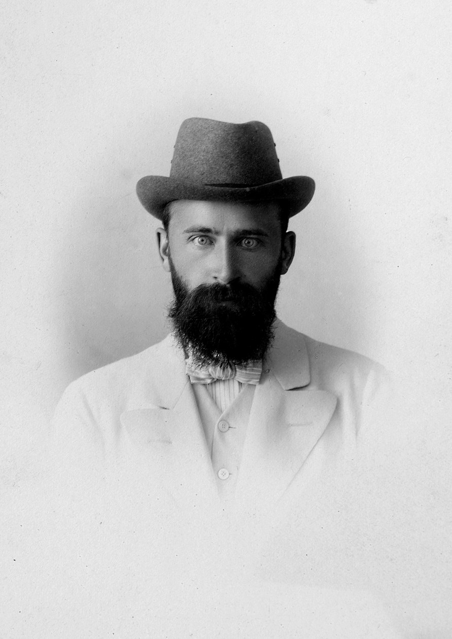 Alexander Polonsky, søn af den russiske digter Yakov Polonsky, 1910