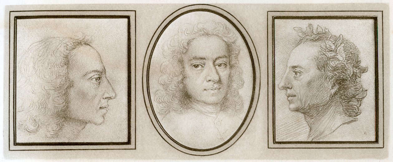 Alexander Pope, engelsk digter og satiriker, 1700-tallet 1906 af Unbekannt