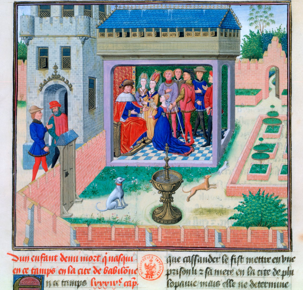 Alexander den Store, 1400-tallet af Unbekannt