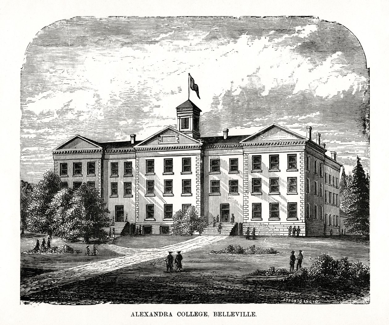 Alexandra College, Belleville, Ontario, Canada, 1800-tallet af Unbekannt
