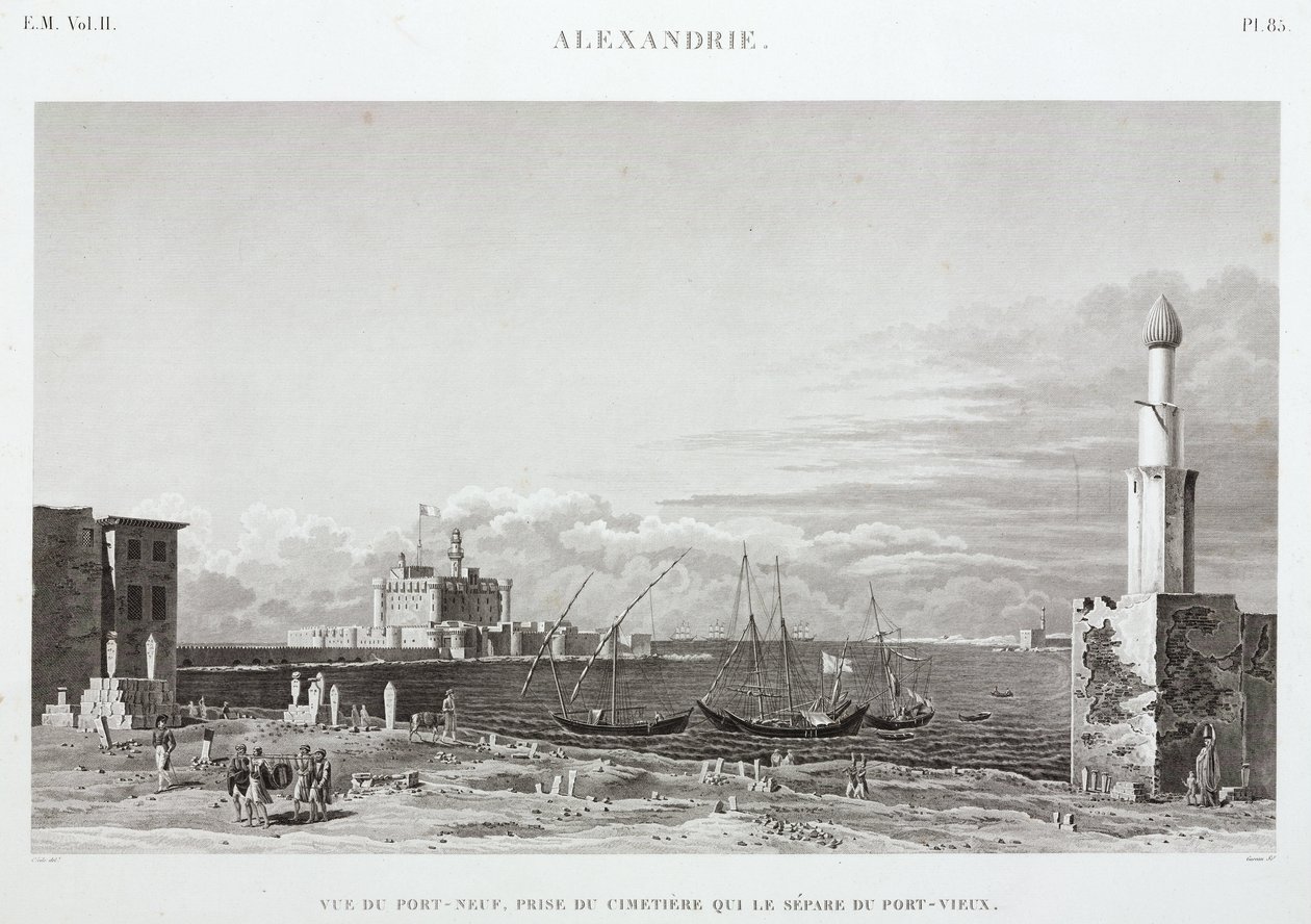 Alexandria, Egypten, ca. 1798 af Unbekannt