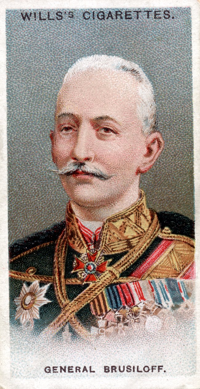 Alexei Brusilov, russisk soldat, 1917 af Unbekannt