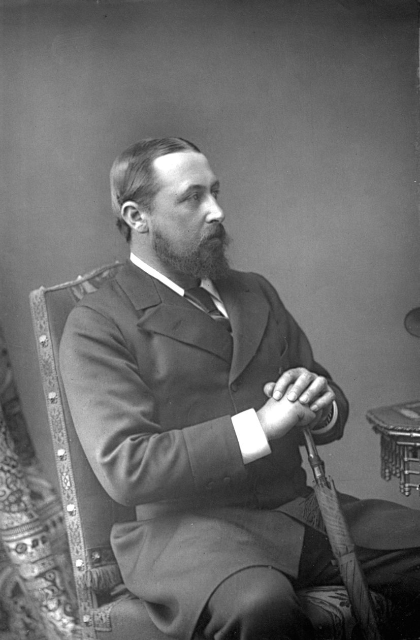 Alfred Ernest Albert, hertug af Edinburgh 1844-1900, britisk prins, c1890 af Unbekannt