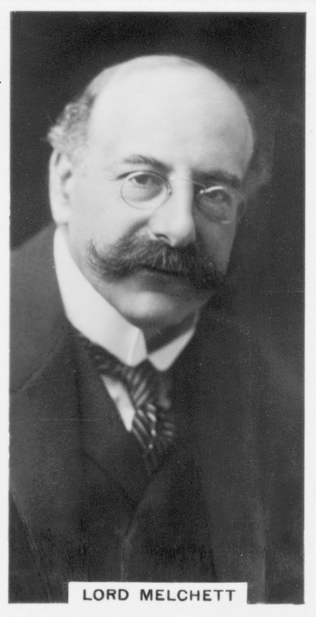 Alfred Moritz Mond, 1. Baron Melchett, britisk industrimand, c1926 af Unbekannt