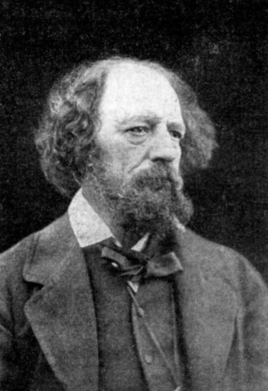 Alfred Tennyson, 1. Baron Tennyson, engelsk digter, c1880 af Unbekannt
