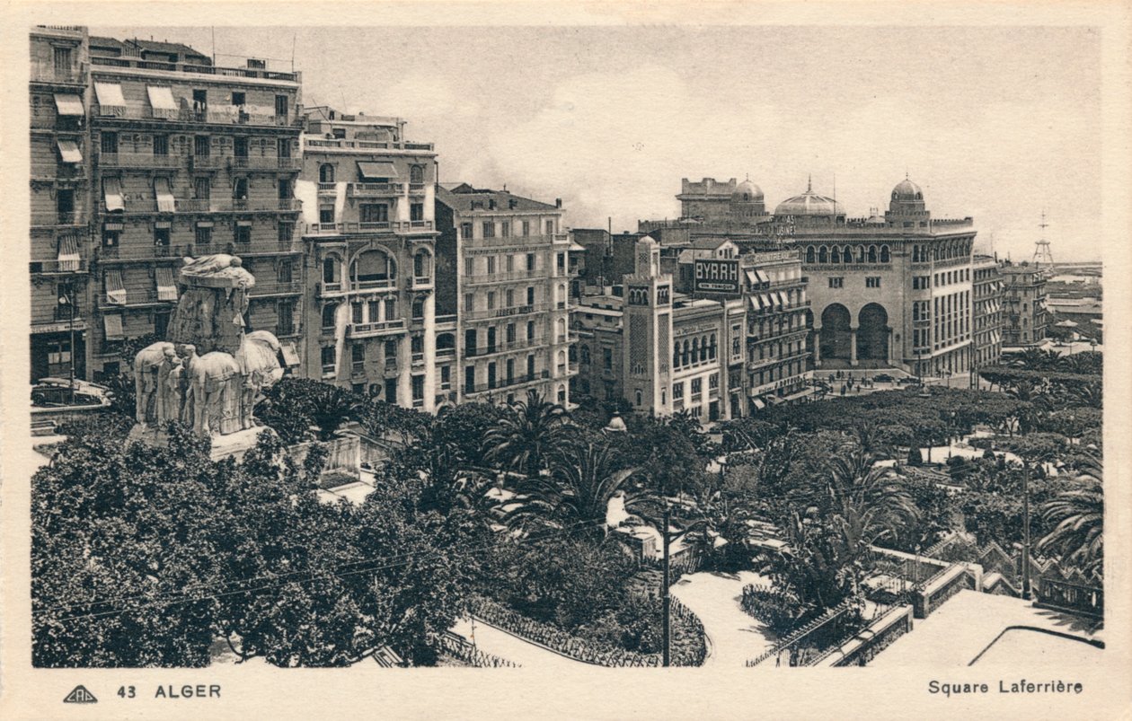 Alger - Square Laferriere, c1930 af Unbekannt