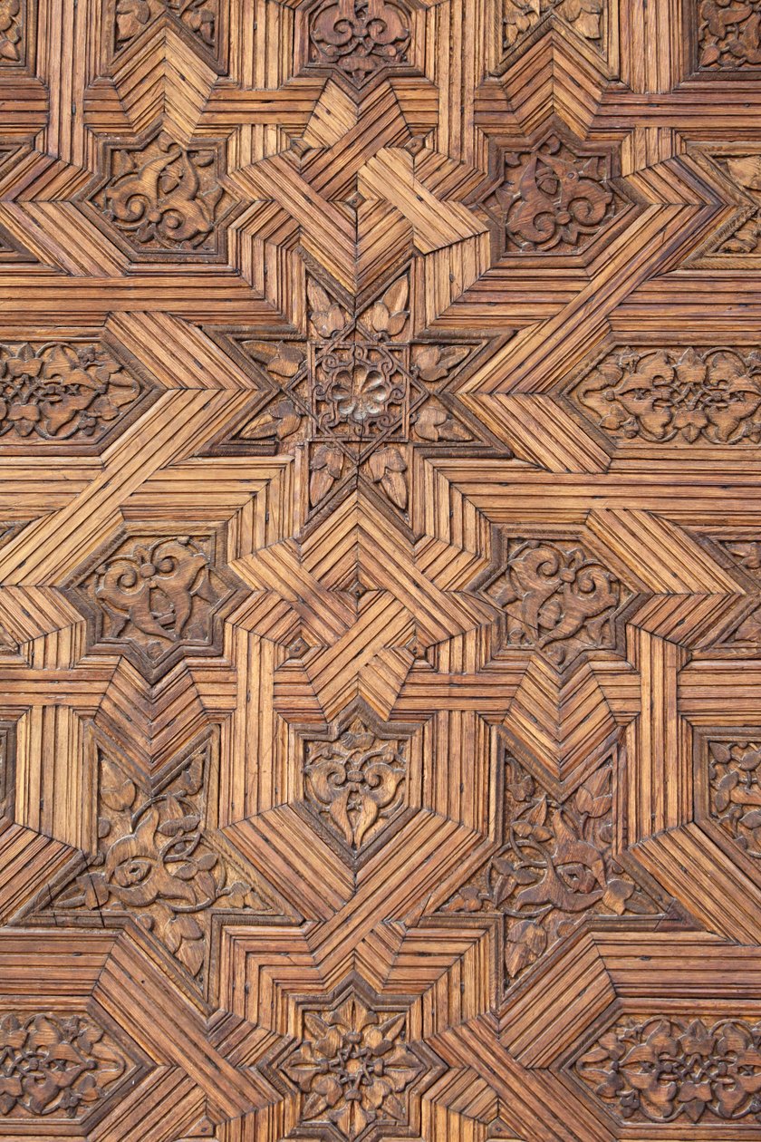 Alhambra - Dør i Nasrid Palaces Granat Espagne af Unbekannt
