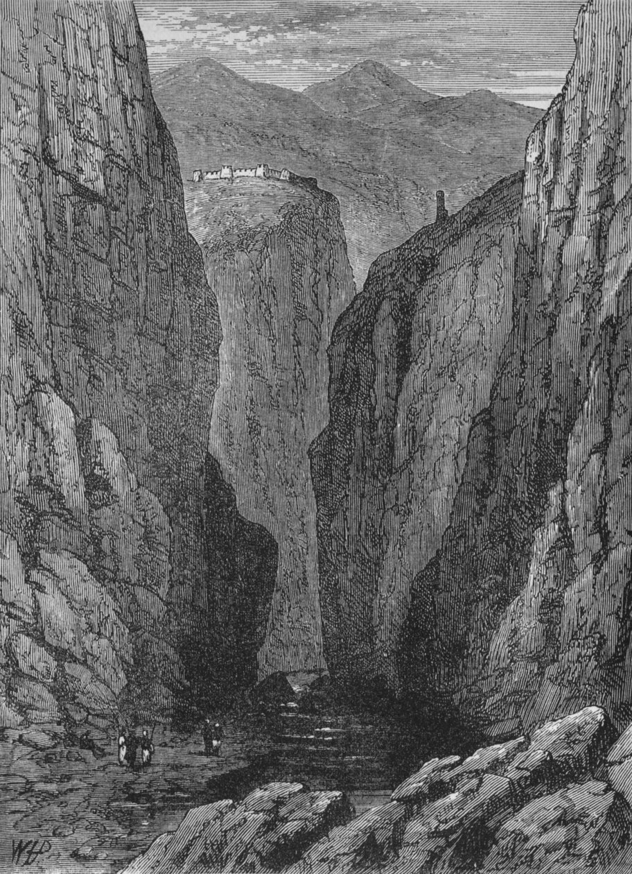 Ali Musjid og Khyber-passet, c1880 af Unbekannt