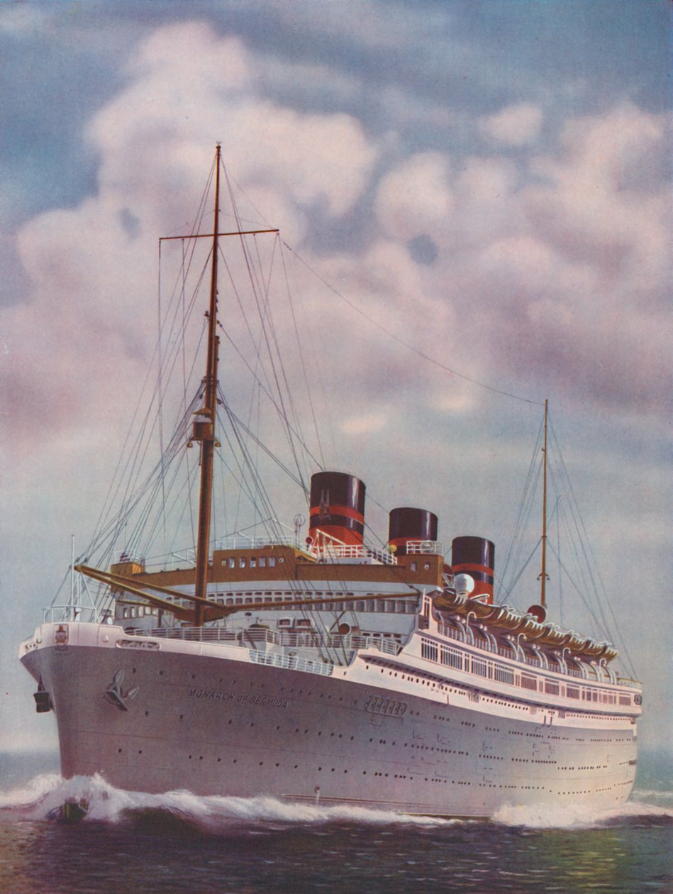 All Electric from Stem to Stern - The Monarch of Bermuda, 1937 af Unbekannt