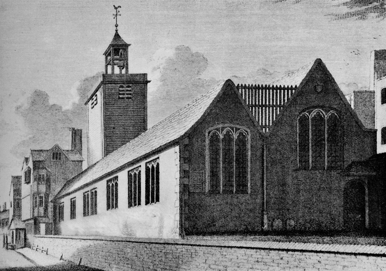 All Hallows Church, London Wall, City of London, c1901 1906 af Unbekannt