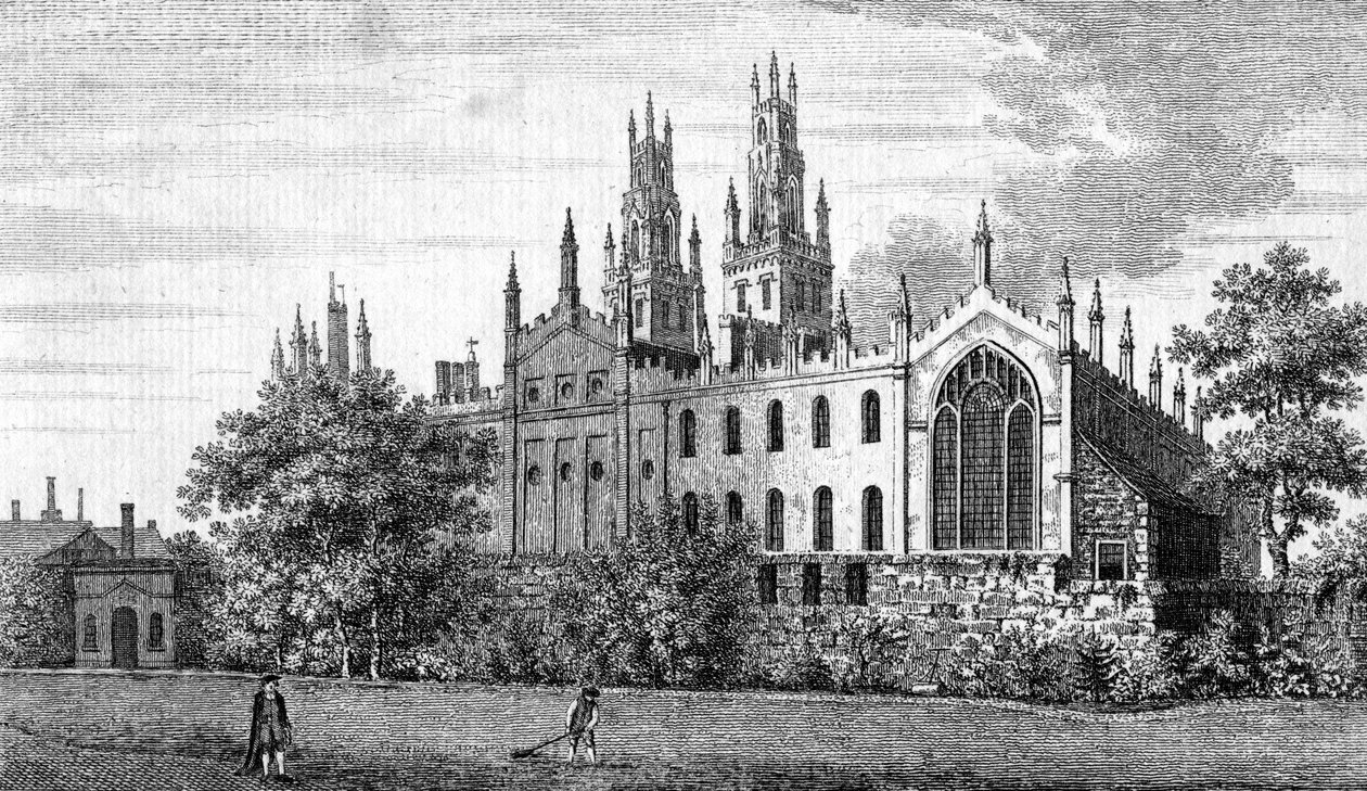 All Souls College, Oxford University af Unbekannt