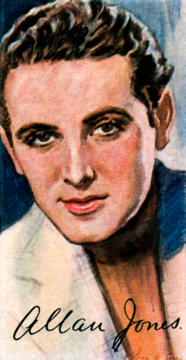 Allan Jones, 1907-1992, amerikansk skuespiller og sanger, 20. århundrede af Unbekannt