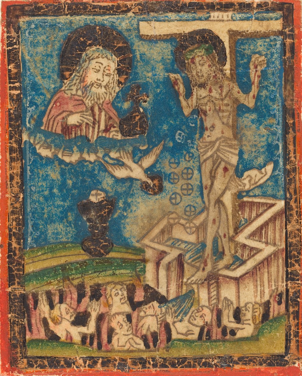 Allegori om eukaristien, 14701490. af Unbekannt