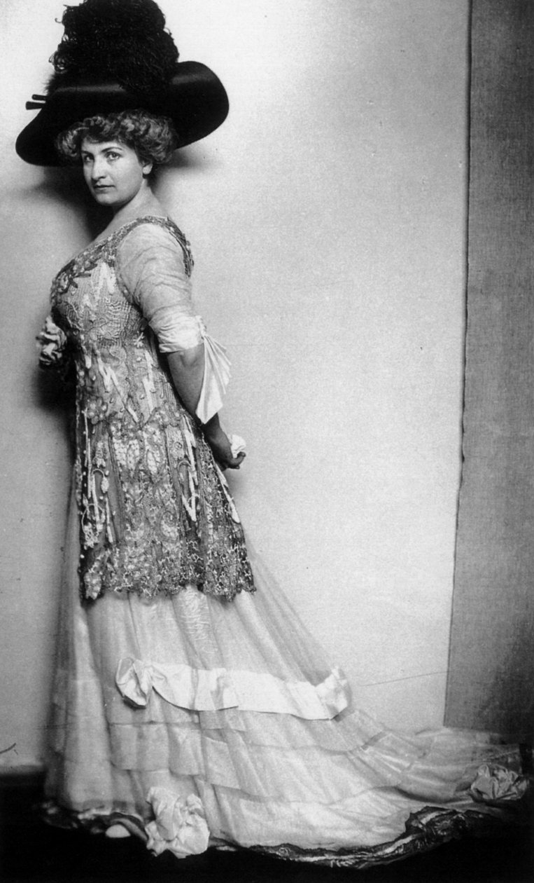 Alma Mahler, østrigsk socialite og komponist, c1908 af Unbekannt