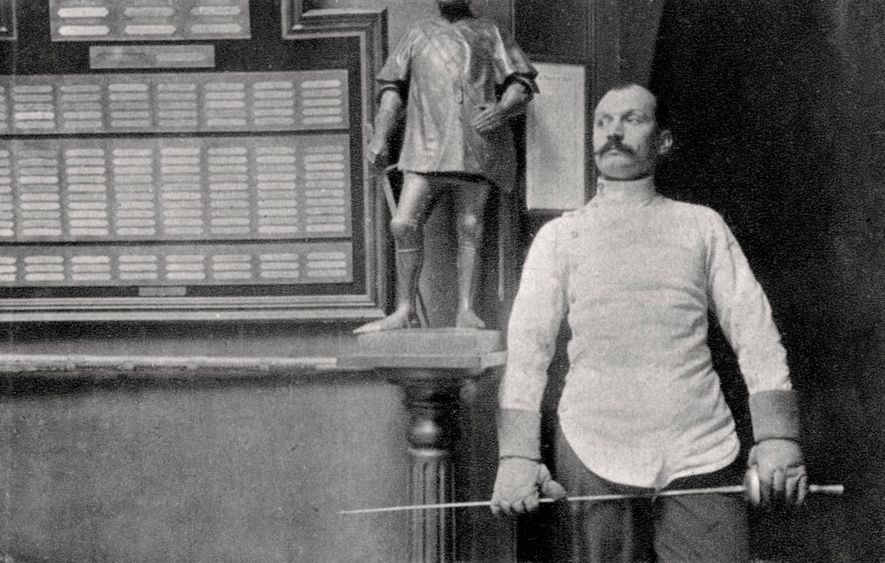 Alphonse Kirchoffer, fransk fægter, 1904 af Unbekannt