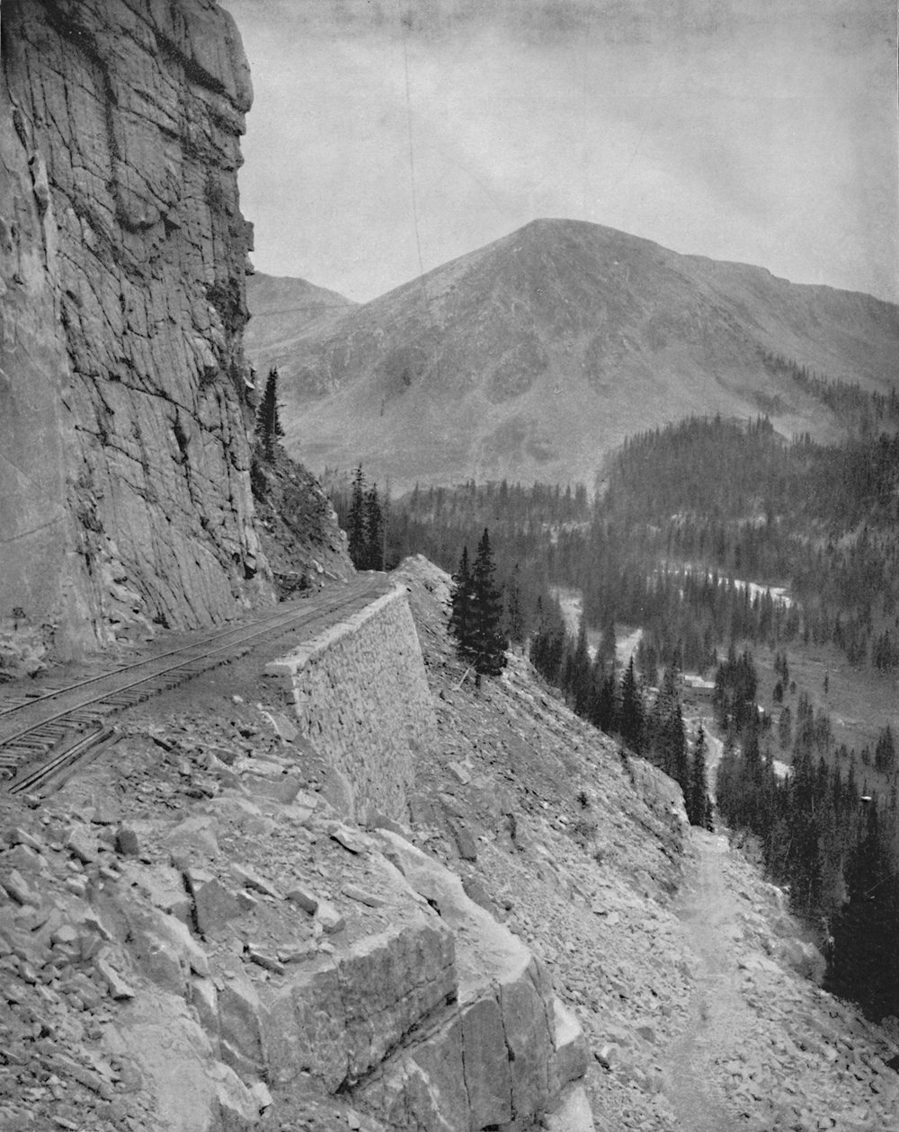 Alpine Pass, Colorado, c1897. af Unbekannt