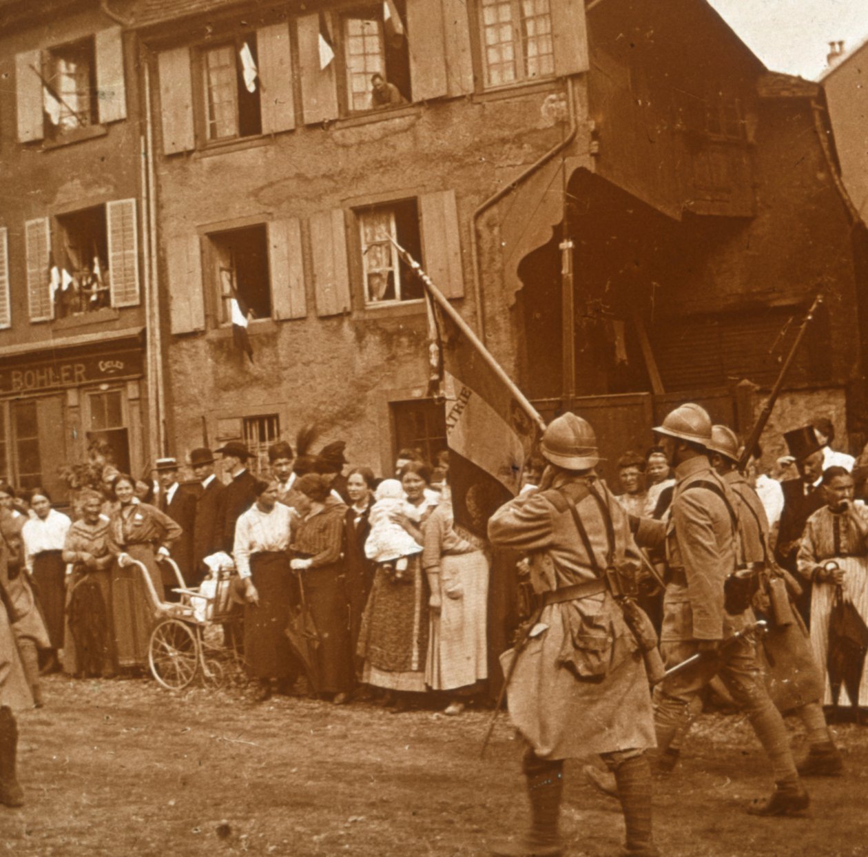Alsace er taget, c1914-c1918 af Unbekannt