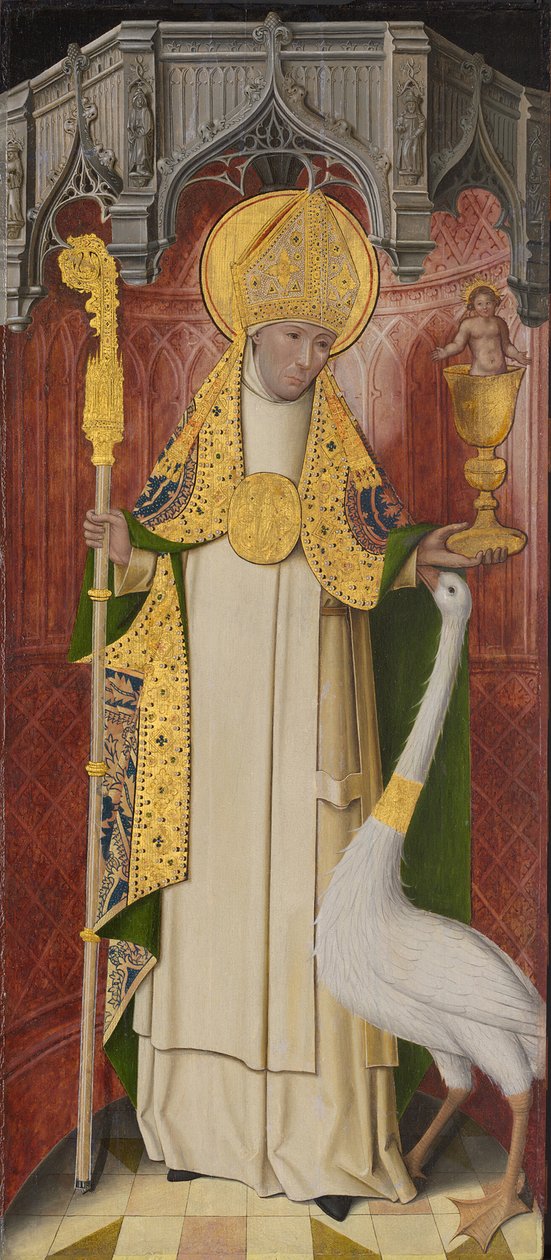 Altertavle fra Thuison-les-Abbeville: Saint Hugh of Lincoln, 14901500. af Unbekannt