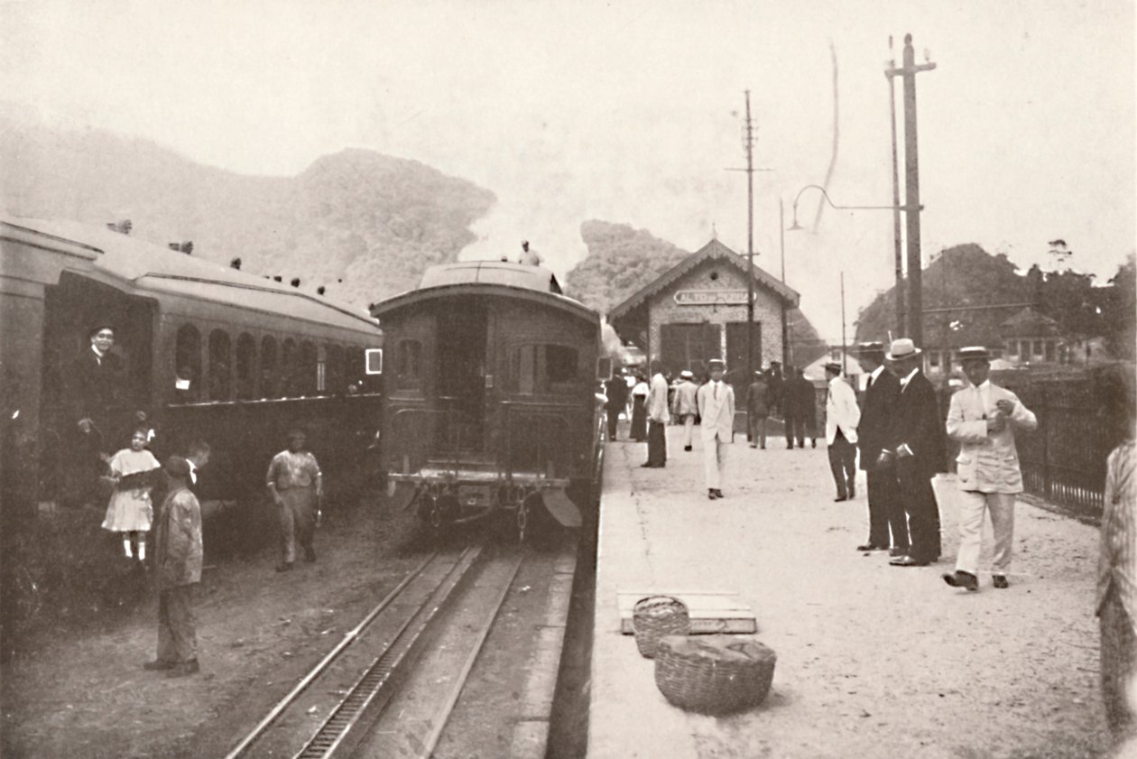 Alto da Serra: Petropolis - Leopoldina Railway, 1914 af Unbekannt