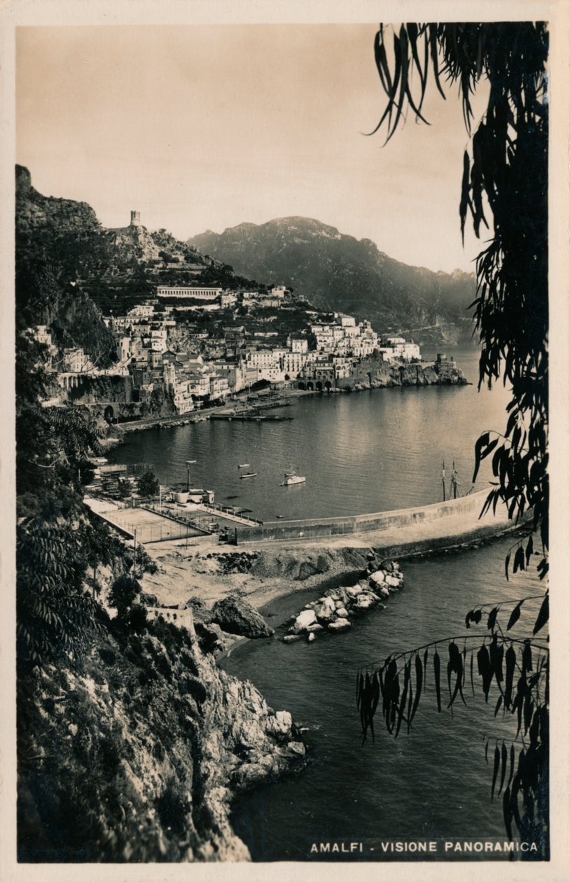 Amalfi - Panoramaudsigt, c1910. af Unbekannt