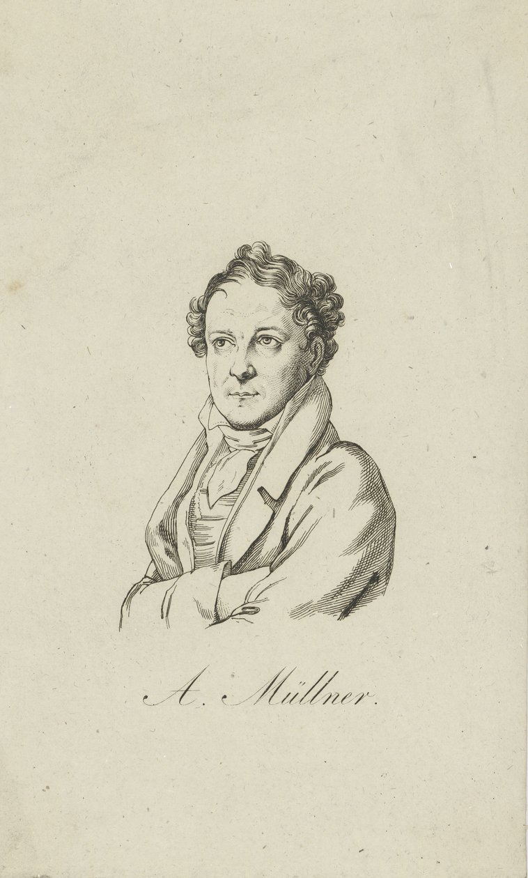 Amandus Gottfried Adolf Muellner 1774-1829, 1810-1820. af Unbekannt