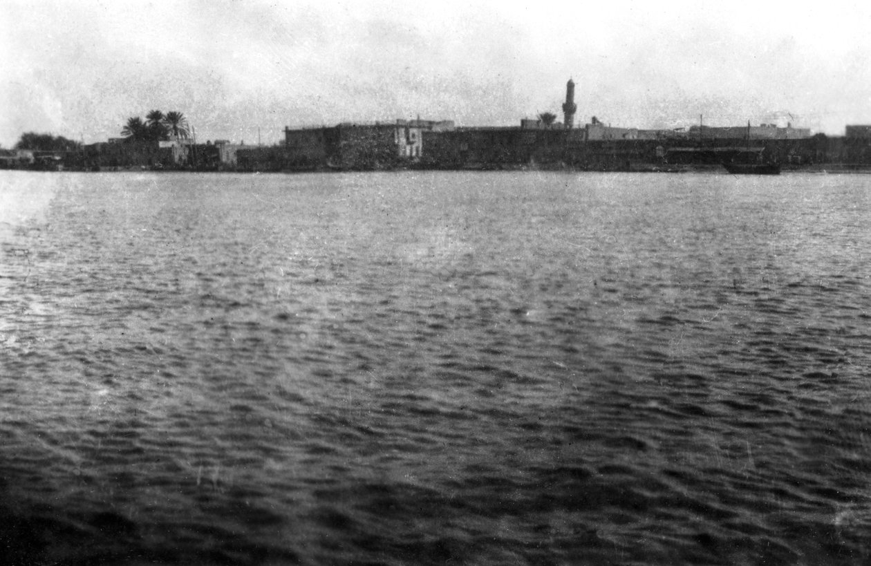 Amara, ved floden Tigris, Mesopotamien, 1918 af Unbekannt
