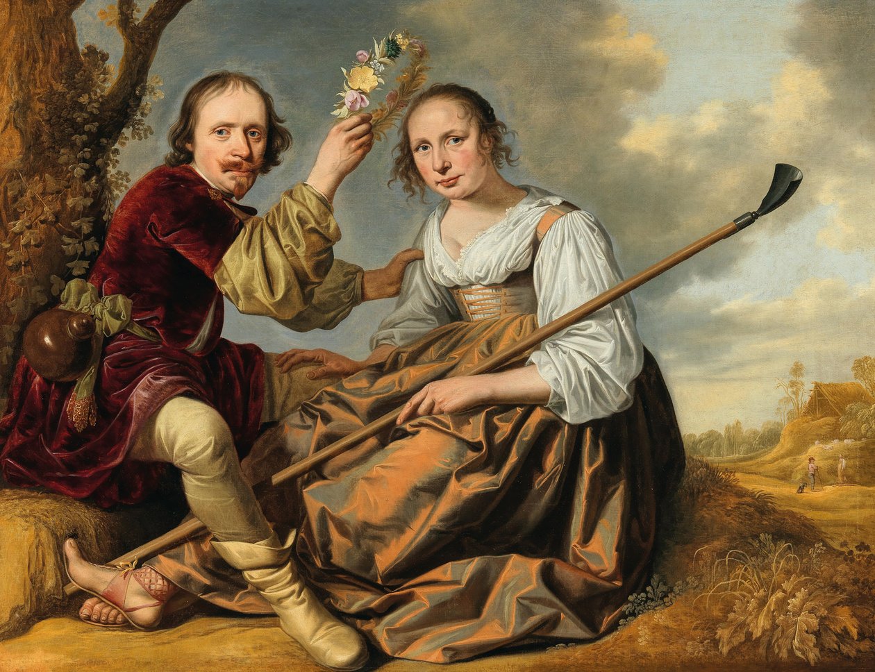 Amaryllis og Mirtillo, 1640