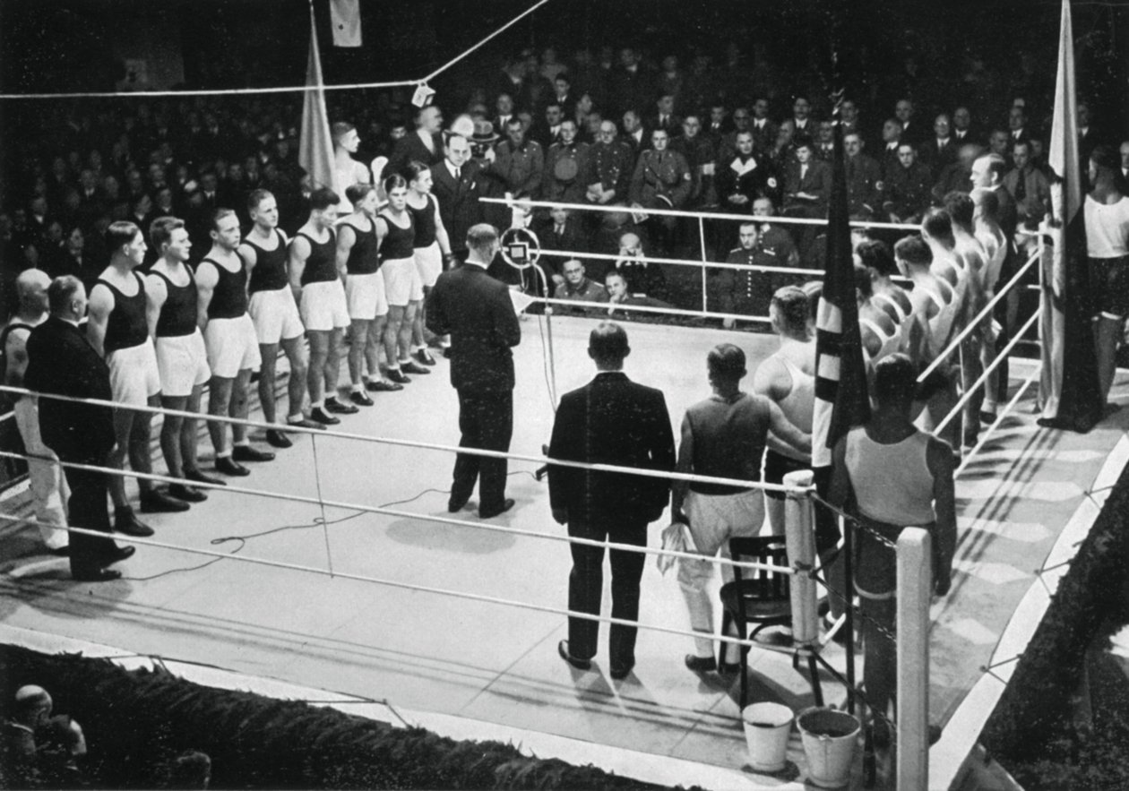 Amatørboksekonkurrence mellem Tyskland og Polen, 1936 af Unbekannt