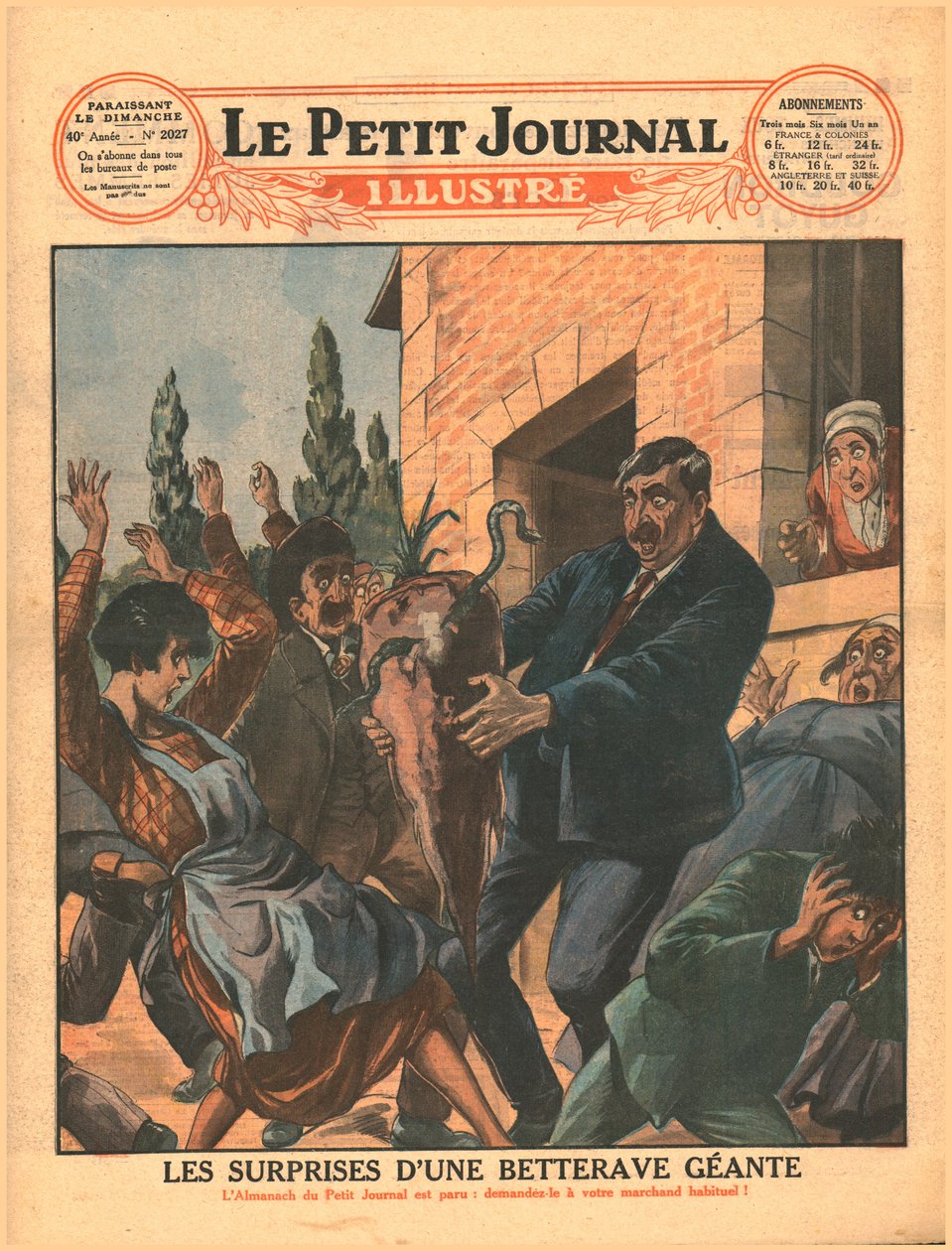 Fantastisk kæmpe rødbeder, 1929. af Unbekannt