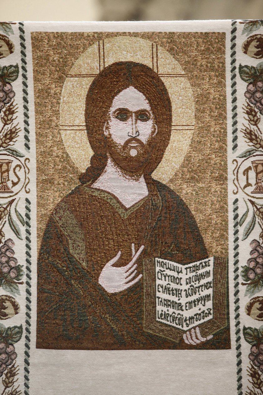 Begge i den dominikanske kirke, Muro Leccese, Apulien, Muro Leccese, Italien af Unbekannt