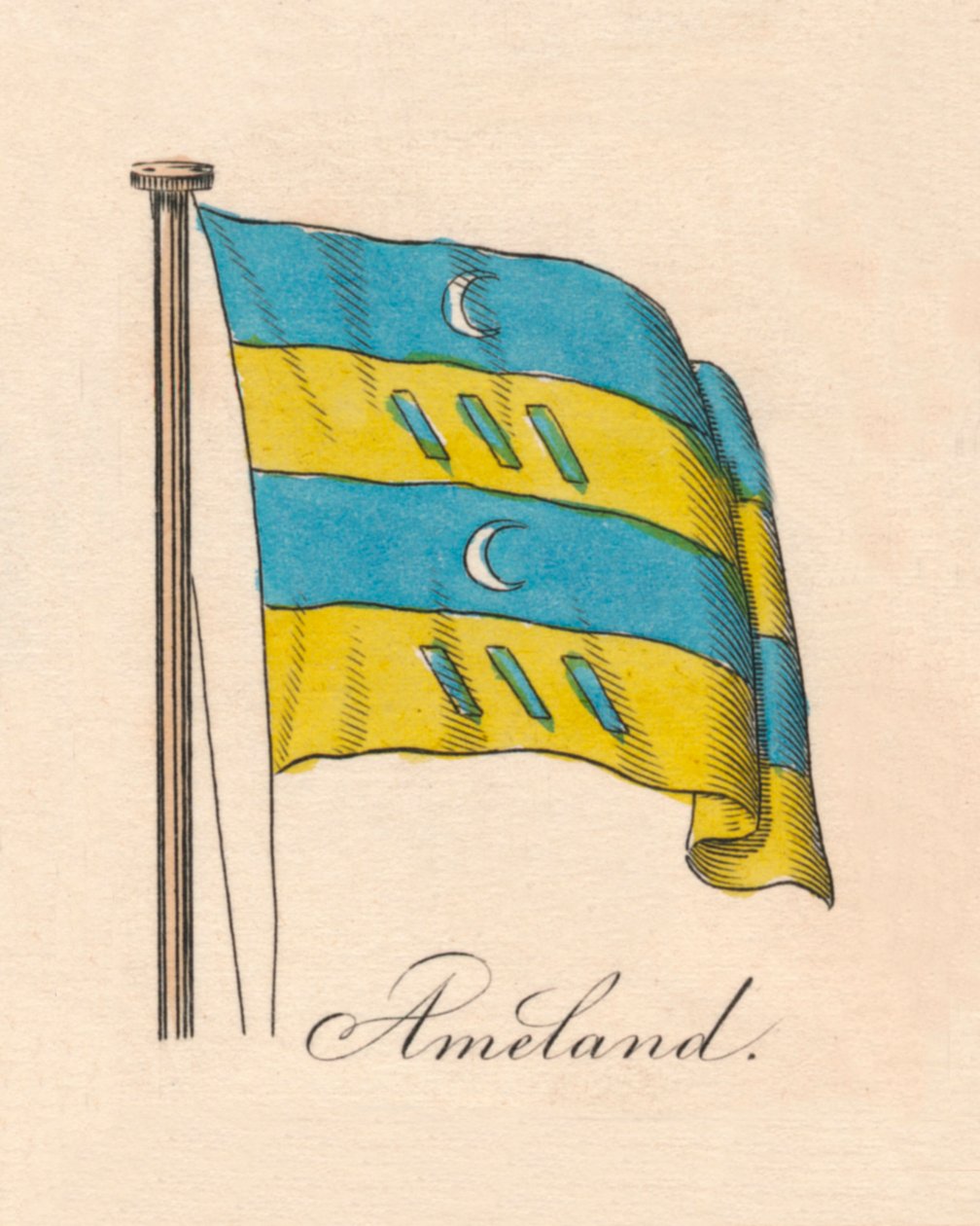 Ameland, 1838 af Unbekannt