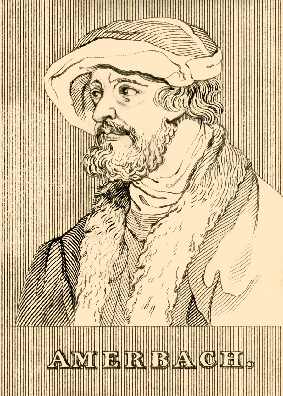 Amerbach, 1440-1513, 1830. af Unbekannt