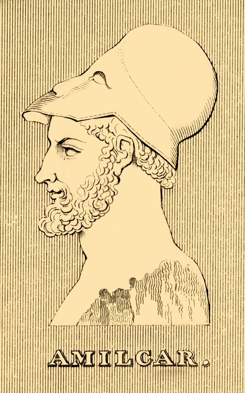 Amilgar, c275-228 f.Kr., 1830. af Unbekannt