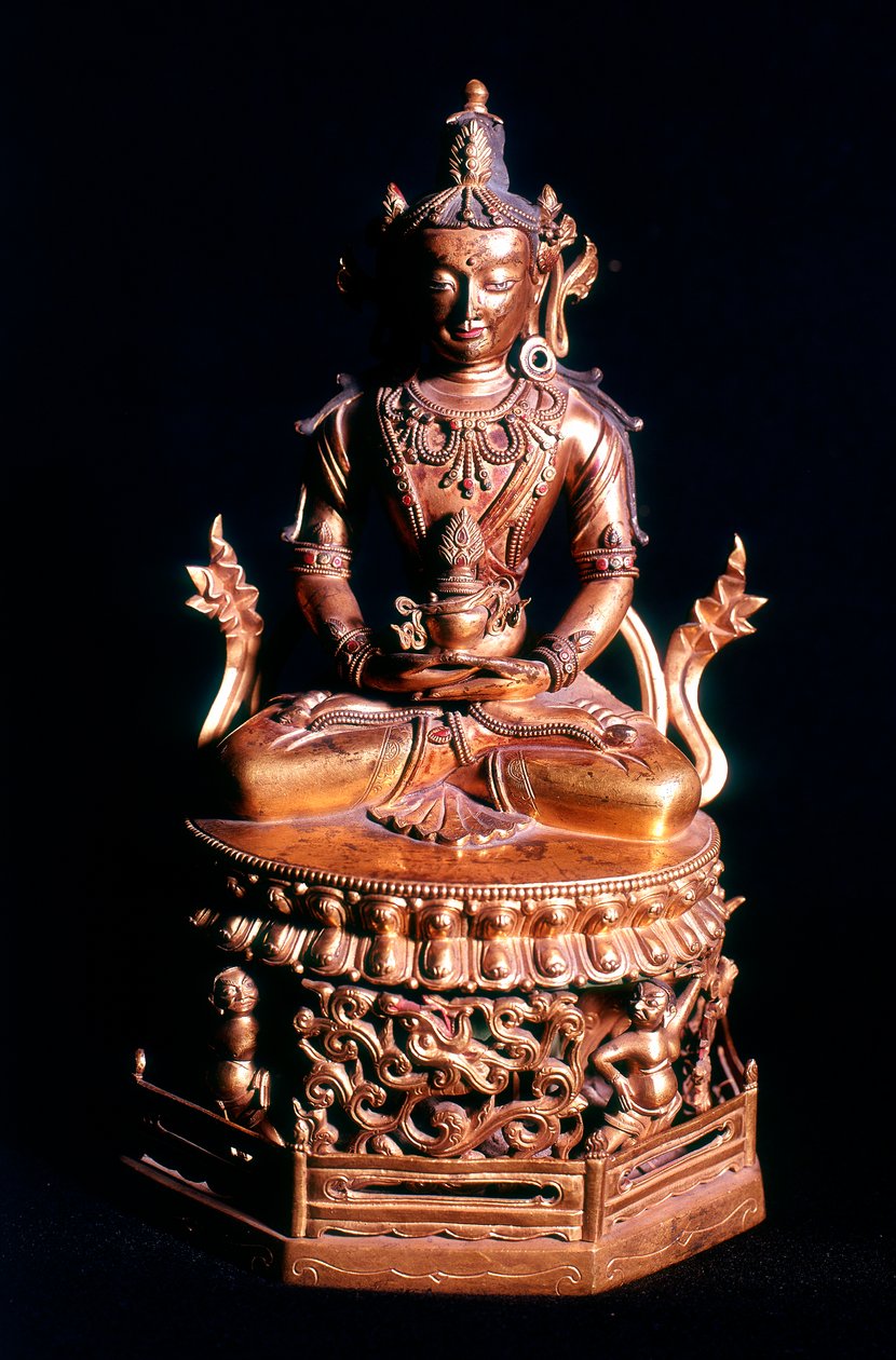 Amitabha Buddha, 1700-tallet af Unbekannt