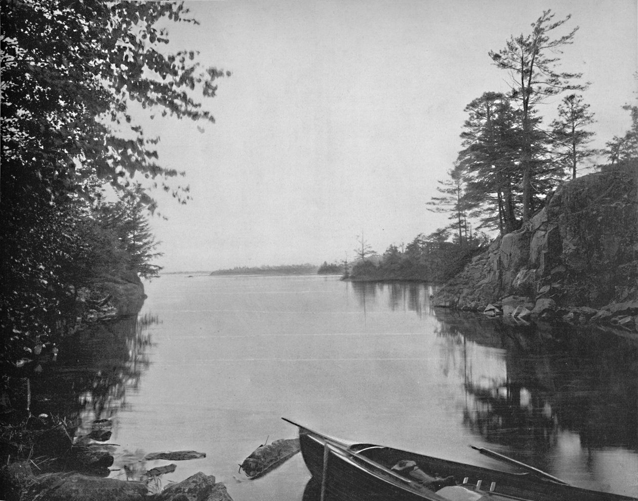 Blandt de tusinde øer i St. Lawrence, c1897. af Unbekannt