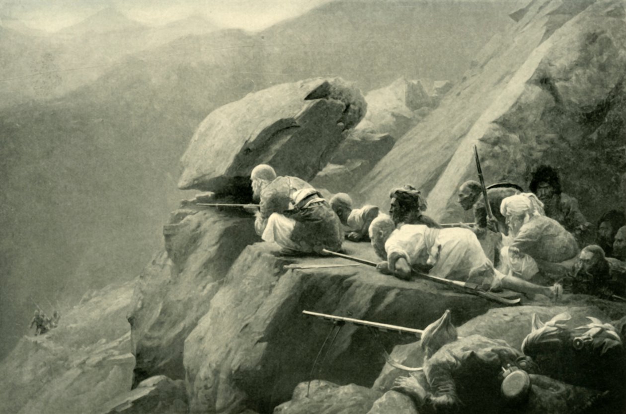 En ambuscade, 1901. af Unbekannt