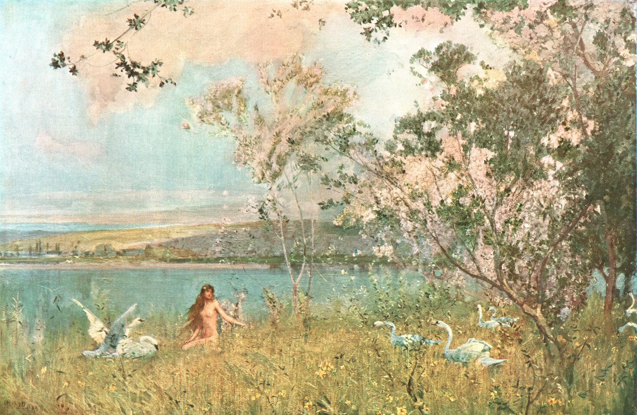 En forårsidyl, 1897, c1902. af Unbekannt