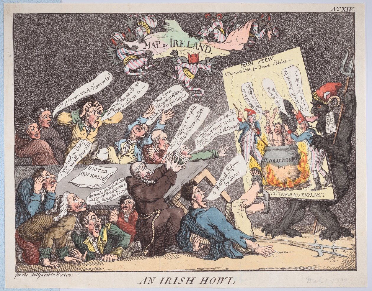 An Irish Howl, 1. marts 1799., 1. marts 1799. af Unbekannt